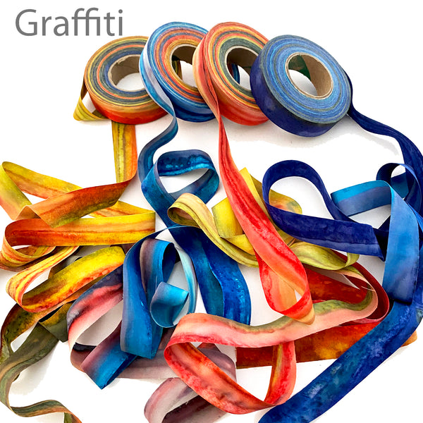 fabric strips, hand-dyed, cotton, locker hooking, weaving, crochet, knitting