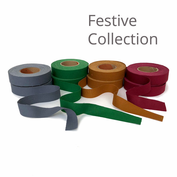 3/4" wide fabric strips ribbon, cotton for locker hooking, weaving, knitting, crochet, journaling