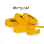 Color Crazy Fabric Strips 3/4" Hand-Dyed - Warm Shades - Yellows, Reds, Violets