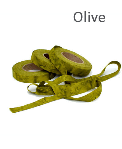 Color Crazy Fabric Strips 1/2" - Hand-Dyed, 40+ Colors, 180 Yds