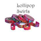 Hand-Dyed Fabric Strips - 3/4"w, Locker Hook, Weave, Gift Wrapping