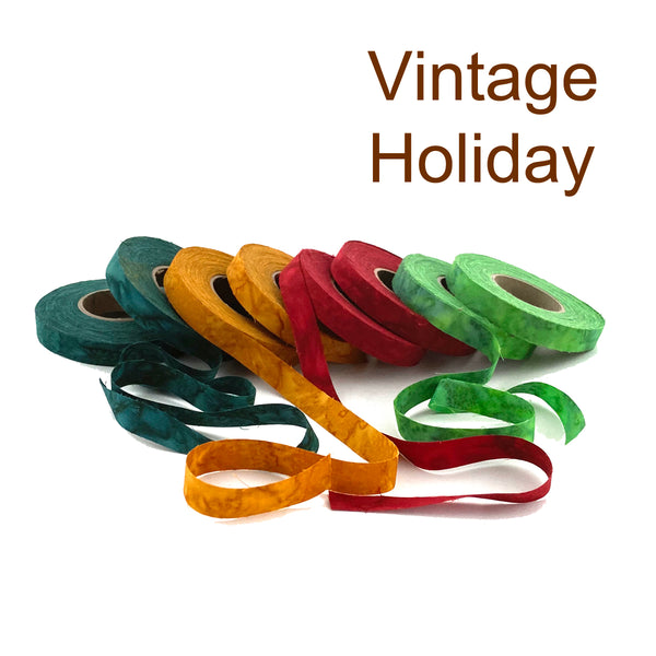 Color Crazy Fabric Strip Collections - 1/2",  Hand-Dyed, 180 Yds