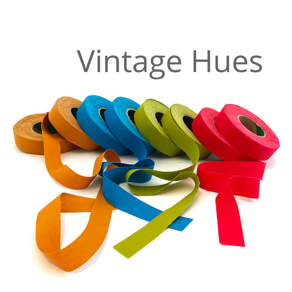 Color Crazy Woven Cotton Fabric Strip Collections, 120 Yds - 3/4"w