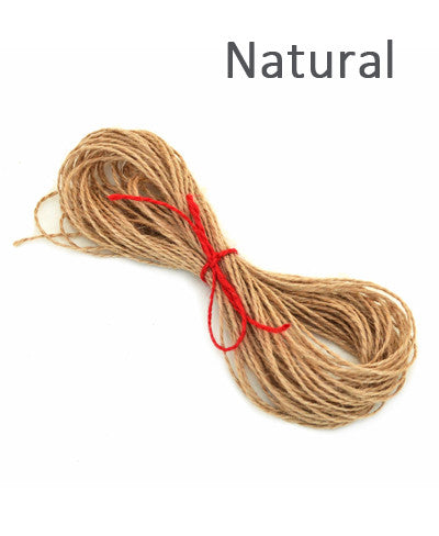 Natural jute best sale rope