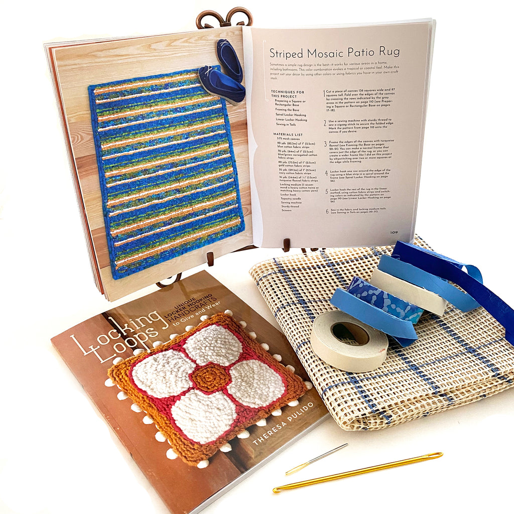 Rug Starter Kit with Book Color Crazy