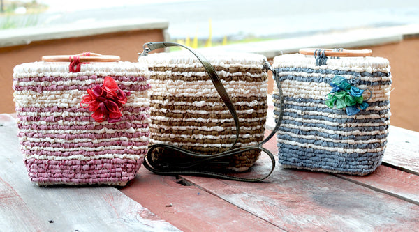 Vintage Weave Fabric Strips - 3/4"