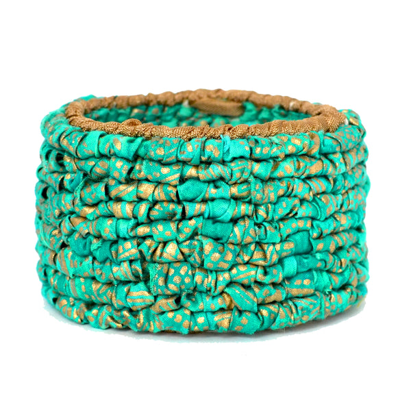Boho Bangle Locker Hooking Kit - Gold Dust Collection - 7 Color Combos