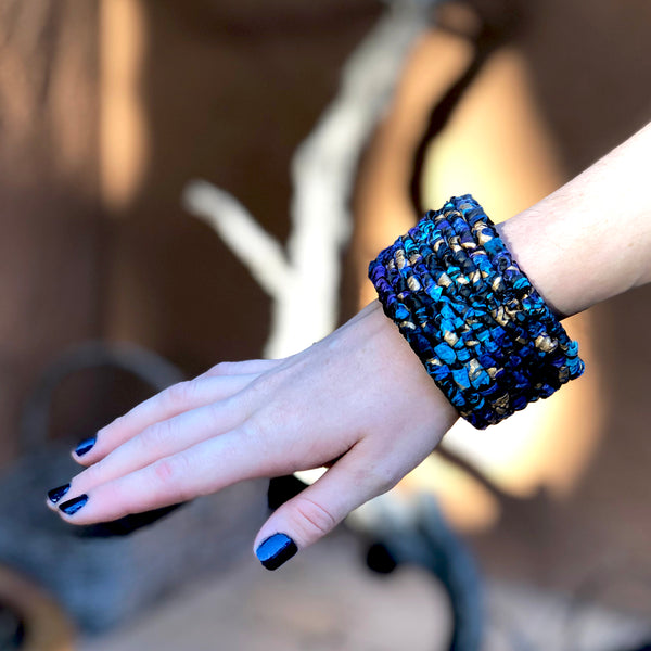 Bangle Bracelet Locker Hook Kit - Midnight Gold