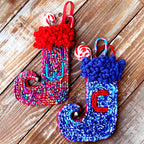 Elf Stocking - Locker Hooking - Pattern Download