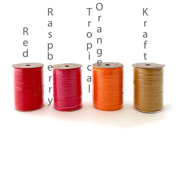 Raffia, Assorted Colors, 100 yds.