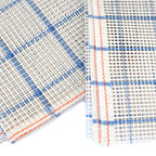 Rug hooking canvas - locker hooking, latch hooking. Superior quality, blue grid.