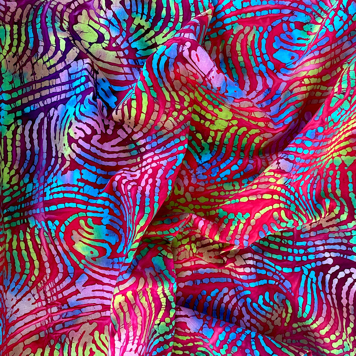 Color Crazy Hand-Dyed Cotton Fabric-Candy Flash