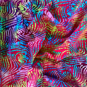 Color Crazy Hand-Dyed Cotton Fabric-Candy Flash