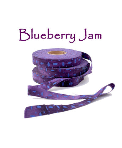 Color Crazy Fabric Strips 1/2" - Hand-Dyed, 40+ Colors, 180 Yds