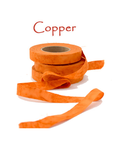 Color Crazy Fabric Strips 1/2" - Hand-Dyed, 40+ Colors, 180 Yds