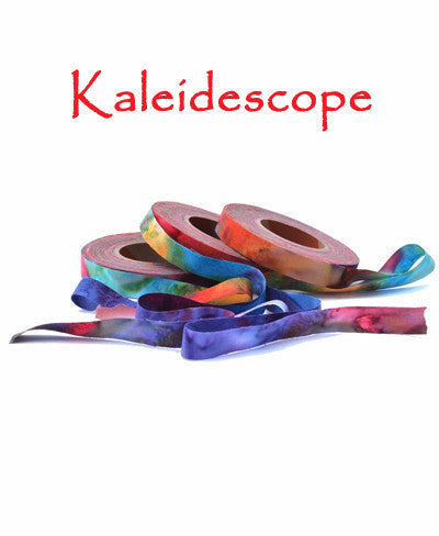 Color Crazy Fabric Strips 1/2" - Hand-Dyed, 40+ Colors, 180 Yds