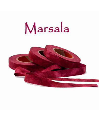 Color Crazy Fabric Strips 1/2" - Hand-Dyed, 40+ Colors, 180 Yds