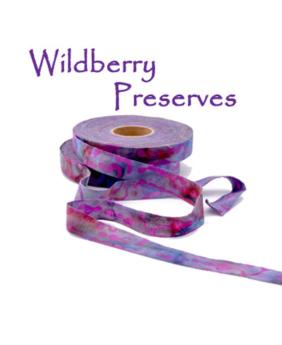 Color Crazy Fabric Strips 1/2" - Hand-Dyed, 40+ Colors, 180 Yds