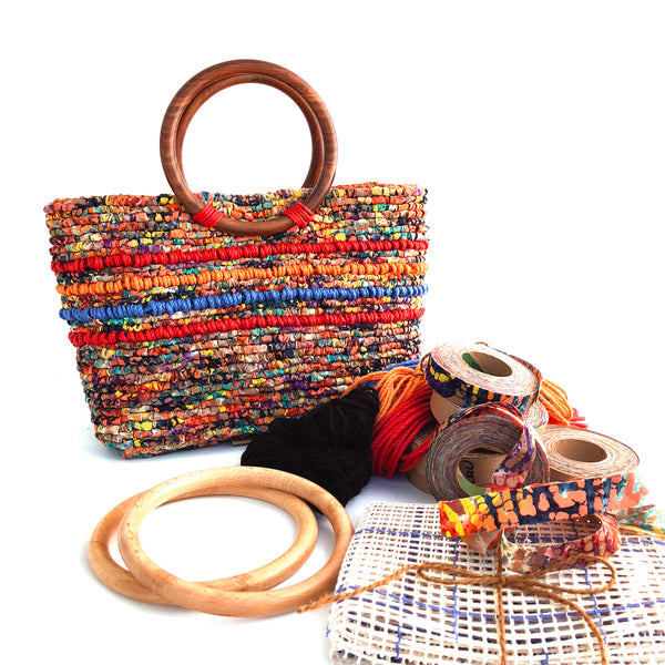 Confetti Tote Bag Locker Hooking Kit