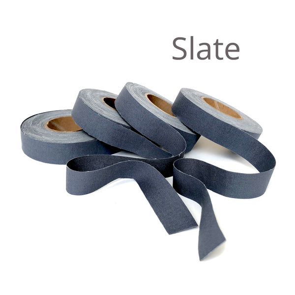 3/4" wide fabric strips ribbon, cotton for locker hooking, weaving, knitting, crochet, journaling