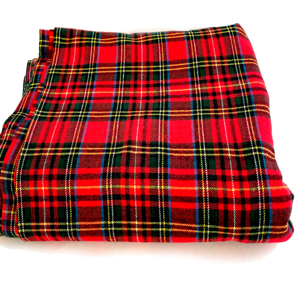 Cotton Flannel by the Yard - In Favorite Winter Plaids