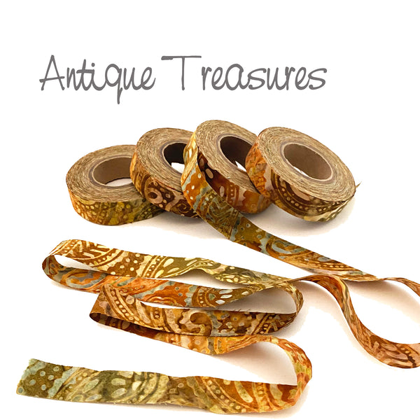 Color Crazy Fabric Strips 3/4" - Hand-Dyed - 60 - 80 YDS, Over 40 Colors!