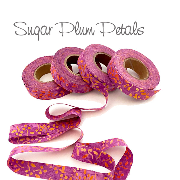 Color Crazy Fabric Strips 3/4" - Hand-Dyed - 60 - 80 YDS, Over 40 Colors!