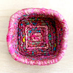 locker hooking, kit, basket kit, rug hooking, locker hook, basket, craft kit