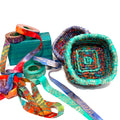 locker hook basket kit hand dyed cotton