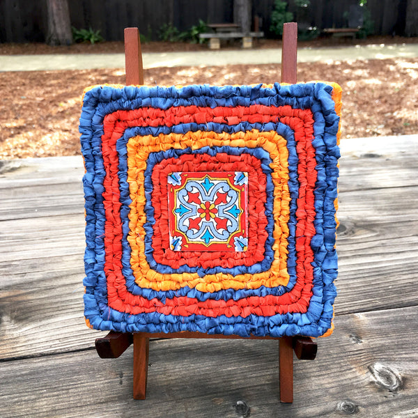 Hook, Loop, & Lock Starter Kit - Santa Barbara Trivet & Book