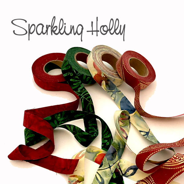 Winter '22 Holiday Collection - Fabric Strips, 3/4"w