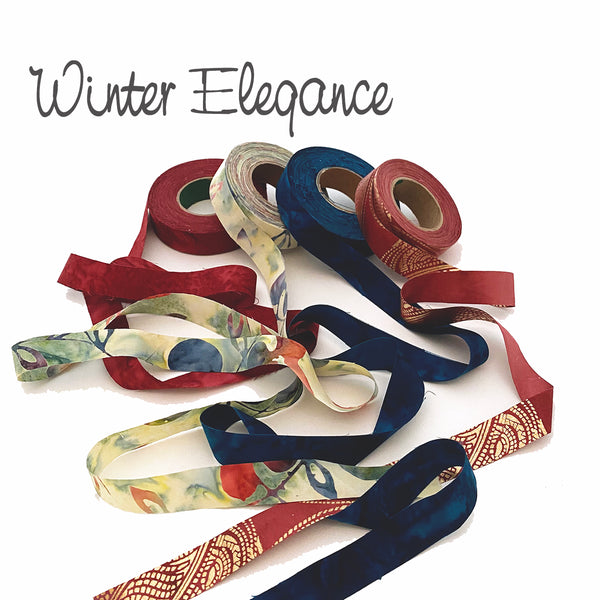 Winter '22 Holiday Collection - Fabric Strips, 3/4"w